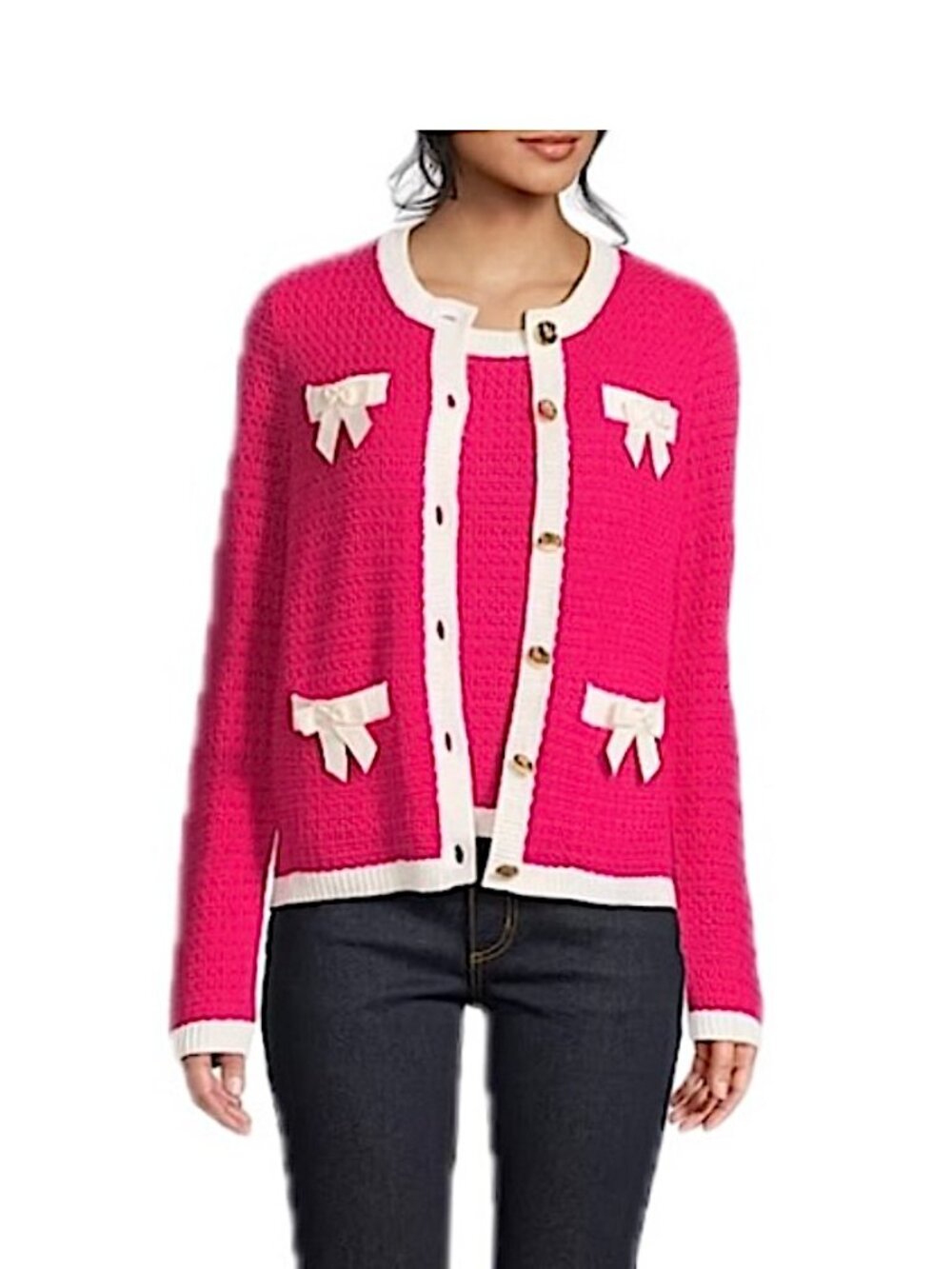 Lilly Pulitzer Valoria Sweater Set Raspberry Rouge Women's Size XS  NEW